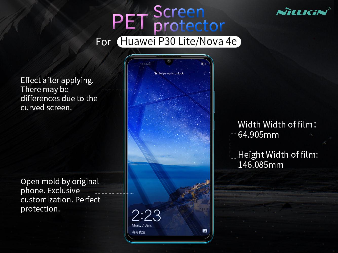 NILLKIN-Matte-Anti-scratch-Screen-Protector--Phone-Camera-Lens-Protective-Film-for-Huawei-P30-Lite---1475648-5